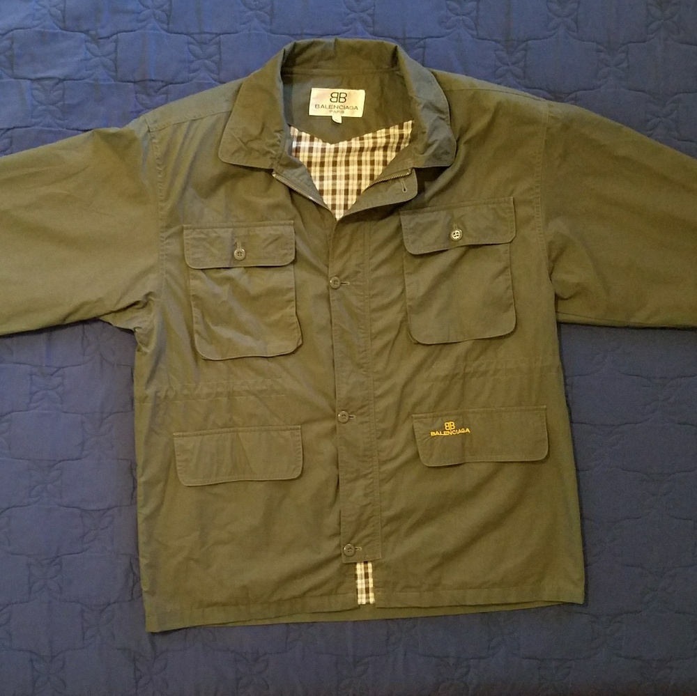 Balenciaga Men's Cargo Jacket